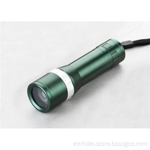 Magnetic CREE LED Zoom Flashlight 180LM with Green Promotio